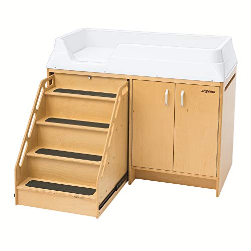 Children’s Factory Changing Table with Locking Stairs (Model: AEL7550)