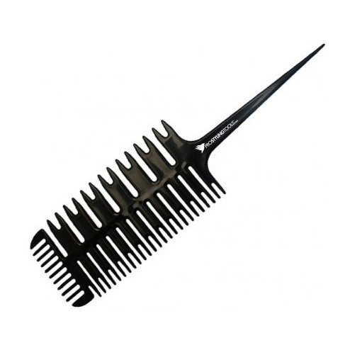 ProStylingTools® 3-Way Weaving & Sectioning Foiling Comb for Hair Coloring, Highlighting, Balayage, Microbraiding & More