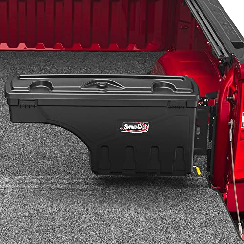 UnderCover SwingCase Truck Bed Storage Box | SC203P | Fits 2015 – 2020 Ford F-150 Passenger Side , Black