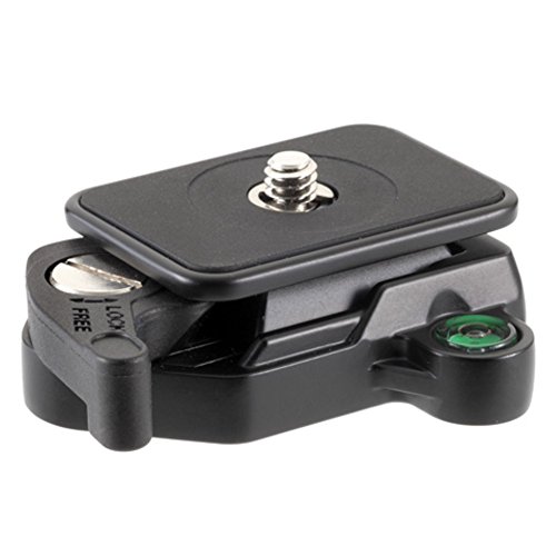 Velbon Tripod Accessories QRA-4 Quick Shoe Set Lever Lock QRA-4 System Magnesium 408594