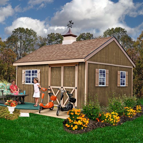 Best Barns New Castle 12′ X 16′ Wood Shed Kit