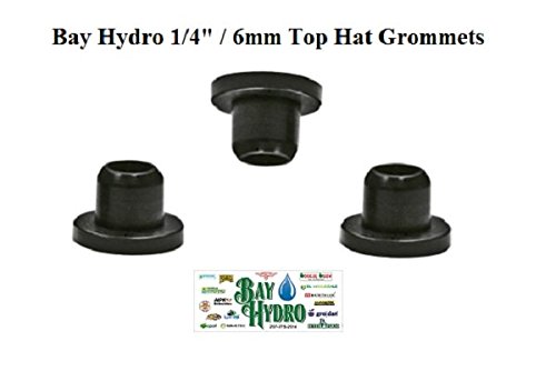 Bay Hydro 1/4″ ID Top Hat Grommet THG 50pc