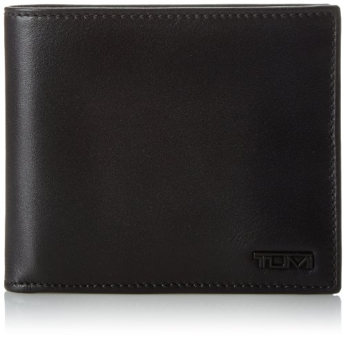 TUMI – Delta Global Center Flip Passcase Wallet with RFID ID Lock for Men – Black