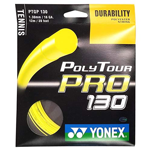 YONEX Poly Tour Pro 16 Tennis String (Yellow)