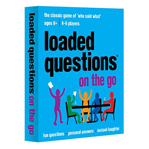All Things Equal: Loaded Questions On The Go, Card Game, Fun Questions, Personal Answers, Instant Laughter, 4 to 6 Players, For Ages 8 and up