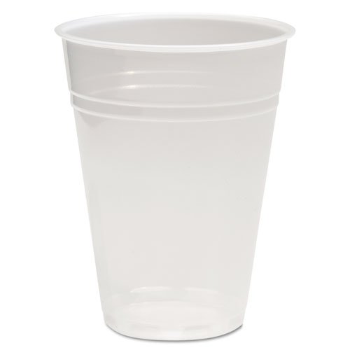 “Translucent Plastic Hot/Cold Cups, 9 oz, 2500/CT”