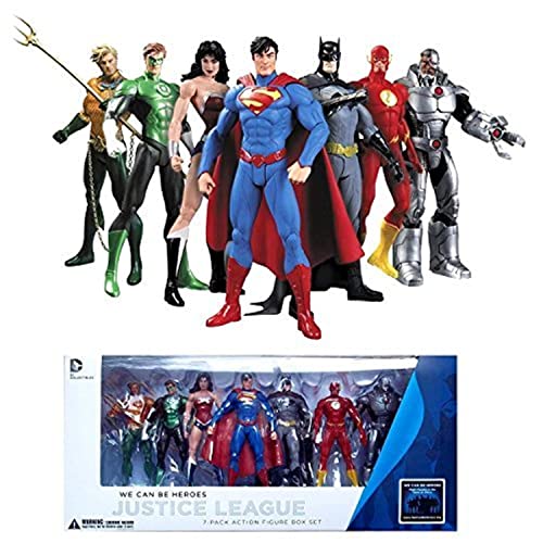 DC Collectibles Justice League 7-Pack Action Figure Box Set