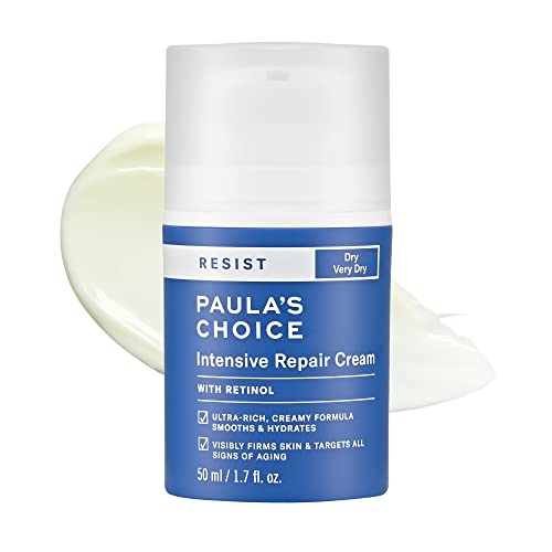 Paula’s Choice RESIST Intensive Repair Cream with Retinol, Hyaluronic Acid & Jojoba, Concentrated Anti-Aging Moisturizer for Dry, Chapped Skin, 1.7 Ounce | The Storepaperoomates Retail Market - Fast Affordable Shopping