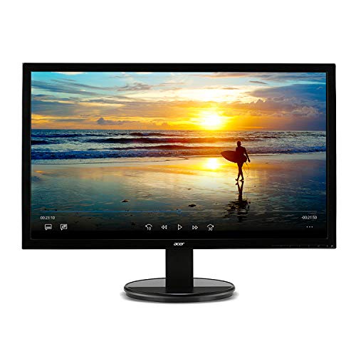 Acer K202HQL bd 20” (19.5″ viewable) HD+ (1600 x 900) Monitor (DVI & VGA Ports)