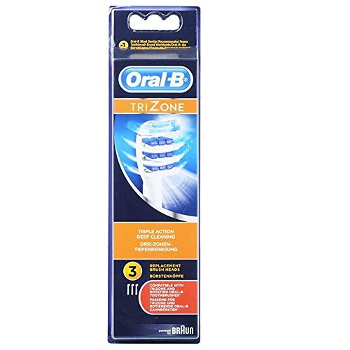 Oral-B Replacement Toothbrush Heads, 3 Piece Set Deep Sweep