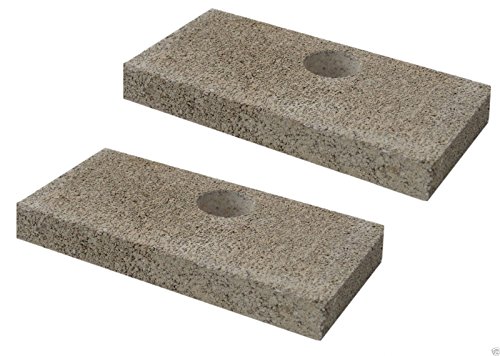 QuadraFire Replacement Brick with Holes Pkg of 2 (SRV436-0380)