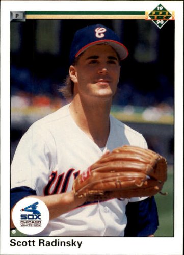 1990 Upper Deck Baseball Rookie Card #725 Scott Radinsky