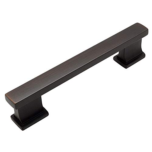 Cosmas 25 Pack 702-4ORB Oil Rubbed Bronze Contemporary Cabinet Hardware Handle Pull – 4″ Hole Centers