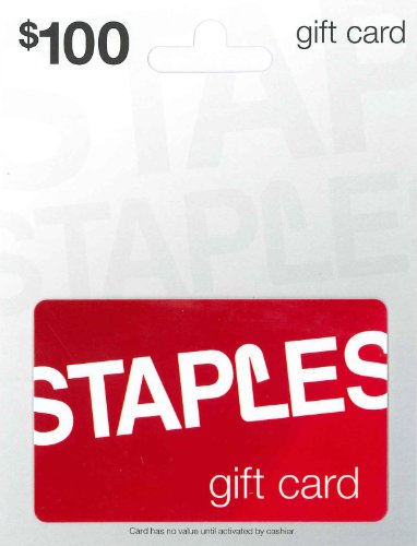 Staples Gift Card$100