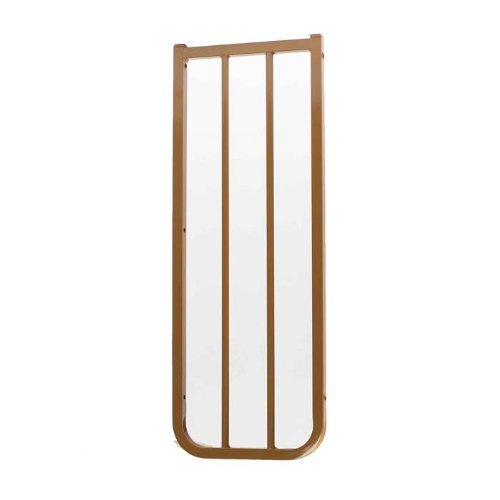 Extension for Stairway Special Outdoor Safety Gate, Brown, 10.5-inch
