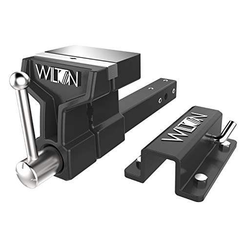 Wilton ATV 6-Inch Truck Hitch Vise, 5-3/4-Inch Jaw Opening, 5-Inch Throat (10010)