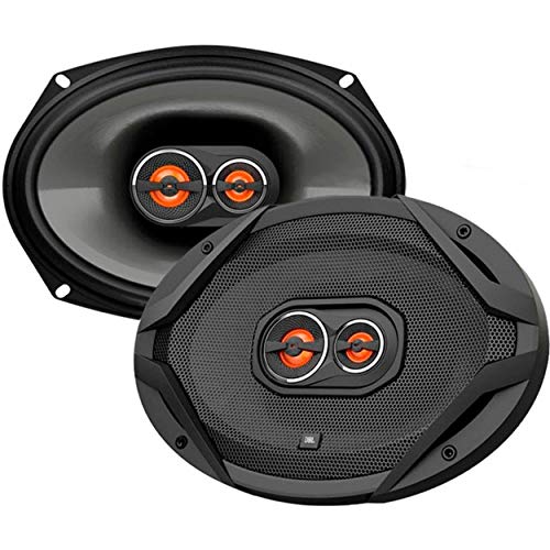 JBL GX963 300W 6″ X 9″ 3-Way GX Series Coaxial Car Loudspeakers (Pair of 2, 600W Total),black