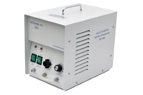 MP-3000 Ozone Generator, Light-Duty Ozonator, for Water-use with optional oxygen Hookup, up to 3000 mg/hr, with Timer Function