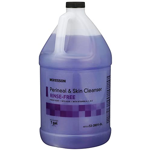McKesson Perineal Skin Cleanser, Rinse-Free, Fresh Scent, 1 gal, 1 Count