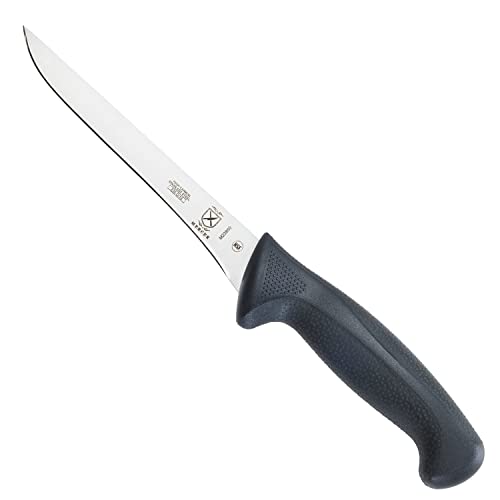 Mercer Culinary M23850 Millennia Black Handle, 6-Inch Flexible, Boning Knife