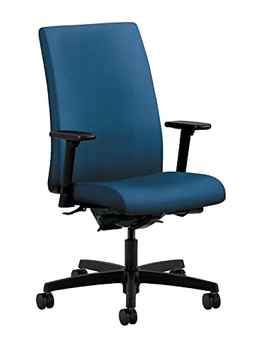 HON Ignition Series Mid-Back Work Chair – Upholstered Computer Chair for Office Desk, Regatta (HIWM3)