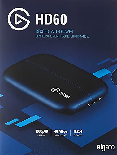 Elgato Game Capture HD60 – Next Generation Gameplay Sharing for Playstation 4, Xbox One & Xbox 360, 1080p Quality with 60 fps | The Storepaperoomates Retail Market - Fast Affordable Shopping