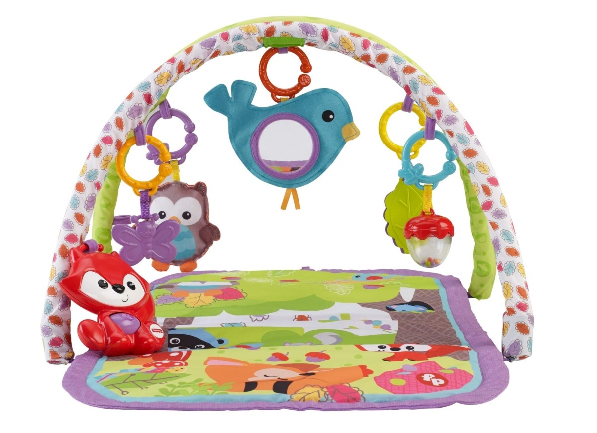 Fisher-Price 3-in-1 Musical Activity Gym, Woodland | The Storepaperoomates Retail Market - Fast Affordable Shopping
