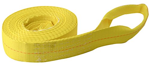 Erickson 59702 3″ x 15′ Tow Strap with Loops – 9000 lb. Breaking Strength