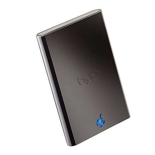 BIPRA S3 2.5 inch USB 3.0 Mac Edition Portable External Hard Drive – Black (1TB 1000GB)