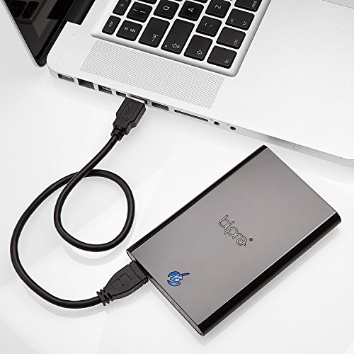BIPRA S3 2.5 inch USB 3.0 Mac Edition Portable External Hard Drive – Black (1TB 1000GB) | The Storepaperoomates Retail Market - Fast Affordable Shopping