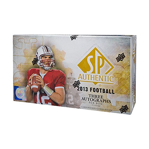 2013 Upper Deck SP Authentic Football Hobby Box