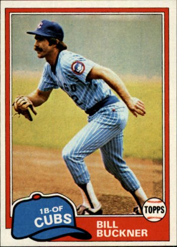 1981 Topps Baseball Card #625 Bill Buckner