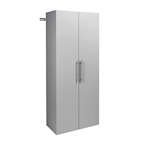 HangUps Large Storage Cabinet, 30″, Light Gray