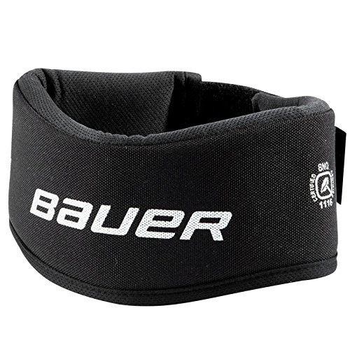 Bauer NLP7 Hockey Protective Adult Neck Guard Collar, BNQ Certified, 13.5″-17″