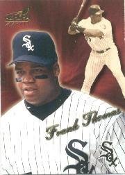 1999 Aurora Baseball Card #42 Frank Thomas