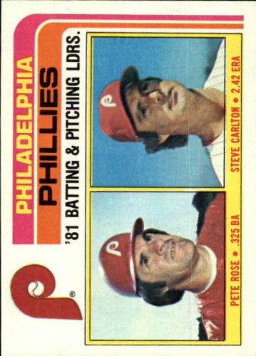 1982 Topps Baseball Card #636 Pete Rose