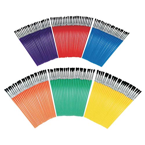 S&S Worldwide School Brush Assortment Pack (Pack of 144), 3/64in to 5/64in