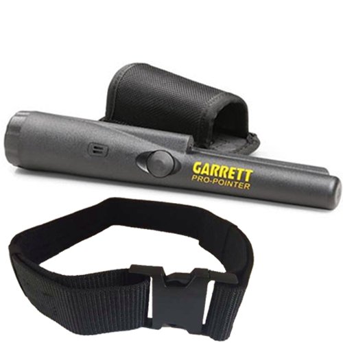 Garrett Pro Pointer Pinpointer Metal Detector With Woven Belt Holster and FREE Utility Belt