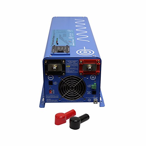 AIMS Power PICOGLF40W24V120V 4000 Watt Pure Sine Inverter Charger, 24Vdc to 120Vac Output, Remote Panel Available, Auto Frequency, Terminal Block, Multi Stage Smart Charger, 7 Battery Type Settings | The Storepaperoomates Retail Market - Fast Affordable Shopping