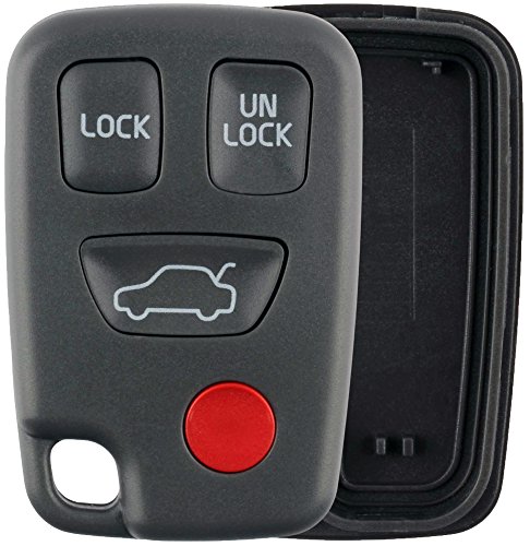 KeylessOption Keyless Entry Remote Case Shell Button Pad Outer Cover For HYQ1512J
