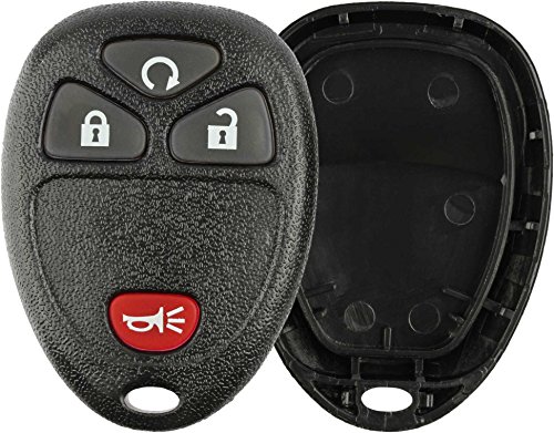 KeylessOption Just the Case Keyless Entry Remote Key Fob Shell Replacement For 15114374