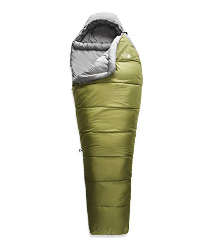 The North Face Wasatch 0F / -18C Backpacking Sleeping Bag, Calla Green/Zinc Grey, Regular-Right Hand