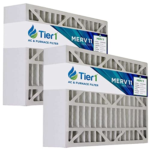Tier1 16x25x5 Merv 11 Replacement for Totaline P102-1625 Air Filter 2 Pack