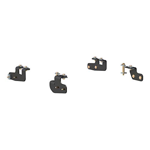 CURT 16427 5th Wheel Installation Brackets, Select Ram 2500, Except with 5th Wheel Prep Package Black