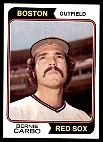 1974 Topps # 621 Bernie Carbo Boston Red Sox (Baseball Card) NM Red Sox