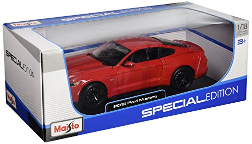 Maisto 31197RD 1:18 Special Edition 2015 Ford Mustang Diecast Vehicles