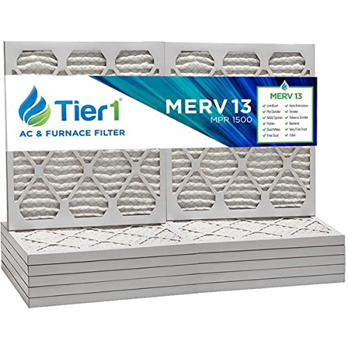 Tier1 18x30x1 Merv 13 Pleated Air/Furnace Filter -6 Pack