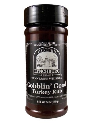 Historic Lynchburg Tennessee Whiskey Gobblin Good Turkey Rub 5 Oz. Jar (2 Pack)