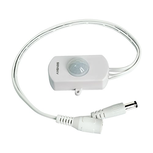 Sensky BS010W DC 12v to 30v PIR Motion Activated Sensor Switch DIY LED Lighting ( Delay Time, Sensor Distance Adjustable )