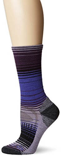 Merrell Women’s Salida Stripe Socks, Hyacinth, Small